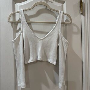 Off the shoulder crop Top
